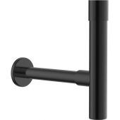 Roca Naia Black syfon do umywalki butelkowy czarny A5064031NM