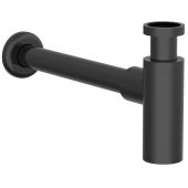 Roca Aqua półsyfon umywalkowy butelkowy czarny A5064070NB