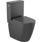 Roca Ona miska WC kompaktowa stojąca Rimless czarna A342688080