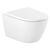 Roca Ona miska WC wisząca bez kołnierza ze spłukiwaniem wirowym biały połysk A34668CS00