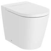Roca Inspira miska WC stojąca bez kołnierza biały mat A347526620