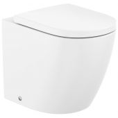 Roca Meridian miska WC stojąca bez kołnierza ze spłukiwaniem wirowym biały połysk A347747S00