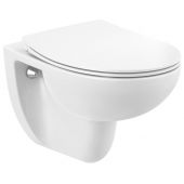 Roca Victoria miska WC z deską wolnoopadającą wisząca bez kołnierza biały połysk A34HV02000
