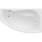 Roca Nicole wanna z hydromasażem 160x95 cm asymetryczna biała A24T181000
