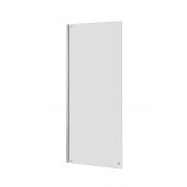 Roca Capital parawan nawannowy 85 cm 1-częściowy chrom połysk/szkło przezroczyste AM4008512M