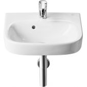 Roca Debba umywalka 40x32 cm półokrągła ścienna biała A325998000