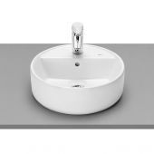 Roca Gap umywalka 40x40 cm okrągła nablatowa biała A3270MKS00