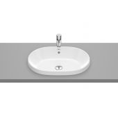 Roca Round umywalka 55x39 cm owalna wpuszczana biała A3270Y5S00