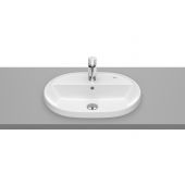 Roca Gap Round umywalka 55x40 cm owalna wpuszczana biała A3270Y6S00