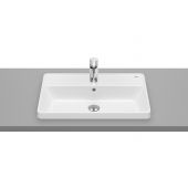 Roca Gap Square umywalka 60x39 cm prostokątna wpuszczana biała A3270YAS00