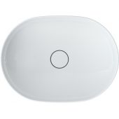 Roca Inspira umywalka 50x37 cm owalna nablatowa biała A327520000