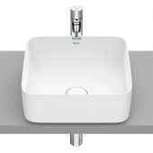 Roca Inspira umywalka 37x37 cm kwadratowa nablatowa biała A327532620