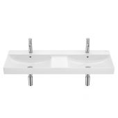 Roca Ona umywalka 120x46 cm prostokątna ścienna-podwójna biała A32768BS00