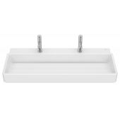 Roca Tura umywalka 100x43 cm prostokątna ścienna-nablatowa biała A327699S00