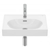 Roca Meridian umywalka 55x46 cm prostokątna ścienna-meblowa biała A327741000