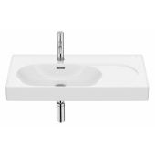 Roca Meridian umywalka 80x46 cm prostokątna ścienna-meblowa biała A327743000