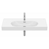 Roca Meridian umywalka 100x46 cm prostokątna ścienna-meblowa biała A327746000