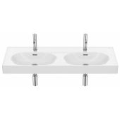 Roca Meridian umywalka 120x46 cm owalna ścienna-meblowa biała A327747000