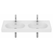 Roca Meridian umywalka 120x46 cm owalna ścienna-meblowa biała A327747620