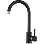 Ruvetti Fiori bateria kuchenna stojąca czarna 1001BC