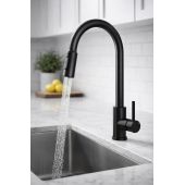 Ruvetti Camellia bateria kuchenna do filtra wody stojąca czarna 1004MB