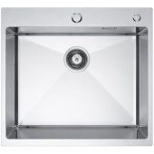 Ruvetti Masivo zlewozmywak stalowy 50x50 cm stal 5002M_BS50_W
