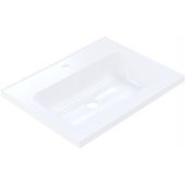 Ruvetti Ivana umywalka 60x45 cm prostokątna wpuszczana biała DOL_IVA60