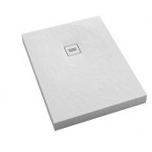 Schedline Nonlimits White Stone brodzik 100x90 cm prostokątny biały kamień 3ST.N1P-90100/B/ST-M1/B/ST