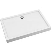 Schedpol Competia brodzik prostokątny 100x90 cm biały 3.0168