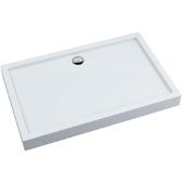 Schedpol Competia brodzik 90x80 cm prostokątny biały 3.0183