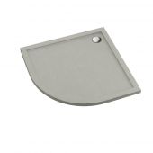 Schedpol Caspar New Cement Stone brodzik 80x80 cm półokrągły cement 3.2333/CT/ST