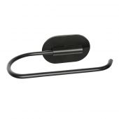 Sepio Loft Black uchwyt na papier toaletowy czarny 10UCHTOALOFBL