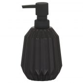 Sealskin Arte dozownik do mydła 400 ml stojący czarny 362500219