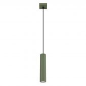 Sollux Lighting Karbon lampa wisząca 1x10 W zielona SL.1611