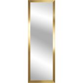 Styler Cannes lustro prostokątne 127x47 cm rama złoty błyszczący metaliczny LU-12275