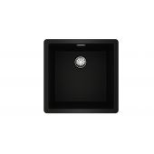 Teka Radea zlewozmywak Tegranit 45,6x45,6 cm czarny 115230048