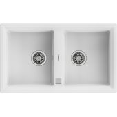 Teka Stone zlewozmywak Tegranit 86x51 cm biały 115260012