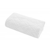Texpol Geometric ręcznik łazienkowy 30x50 cm bawełna 420 g biały