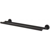 Tiger Boston wieszak podwójny na ręcznik czarny mat 3086.3.07.46