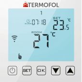 Termofol TF-H termoregulator podtynkowy biały TF-WIFIWHITE