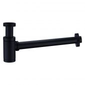 Uptrend Tiana syfon do umywalki butelkowy czarny 400110525