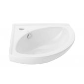 Uptrend Corner umywalka 48,5x48,5 cm narożna biały TR41196