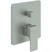 Villeroy & Boch Subway 3.0 bateria wannowo-prysznicowa podtynkowa nikiel szczotkowany TVS11200300064