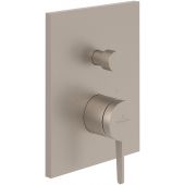 Villeroy & Boch Conum bateria wannowo-prysznicowa podtynkowa nikiel szczotkowany TVT12700100064