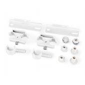 Vasco Ritmo zestaw uchwytów ściennych krótki RR czarny 118720000009005