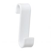 YokaHome PVC wieszak na ręcznik biały RY.HACZYKPVCWHITE