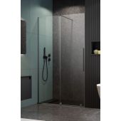 Radaway Furo Brushed Gunmetal DWJ drzwi prysznicowe 57,2 cm lewe gunmetal brushed/szkło przezroczyste 10107572-92-01L