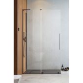 Radaway Furo SL Brushed Gunmetal Walk-In drzwi prysznicowe 63,8 cm lewe gunmetal brushed/szkło przezroczyste 10306638-92-01L