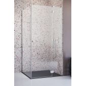 Radaway Torrenta KDJ kabina prysznicowa 100x90 cm prostokątna prawa chrom/szkło przezroczyste 132246-01-01R