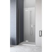 Radaway Essenza New DWB drzwi prysznicowe 90 cm lewe chrom/szkło przezroczyste 385076-01-01L